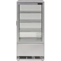 Witryna chłodnicza 78 l, 42x38x96, srebrna