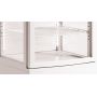 Witryna chłodnicza cukiernicza 270 l, biała Imp02 Witryny cukiernicze - 4store.pl
