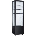 Witryna chłodnicza cukiernicza 270 l, czarna