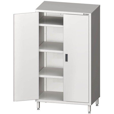 Szafa stalowa magazynowa, drzwi skrzydłowe, 1000x600x1800 mm Stalgast Sp. z o.o. Szafy nierdzewne - 4store.pl