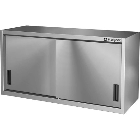 Szafka stalowa wisząca, drzwi suwane, 1200x300x600 mm Stalgast Sp. z o.o. Szafy nierdzewne - 4store.pl