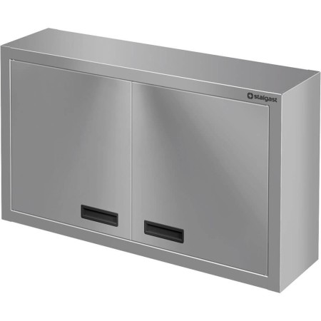 Szafka stalowa wisząca, drzwi skrzydłowe, 1200x400x600 mm Stalgast Sp. z o.o. Szafy nierdzewne - 4store.pl