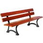Ławka Łódzka 150 cm deski świerkowe impregnowane Kra14 Mała Architektura - 4store.pl