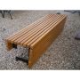 Ławka Creative 150 cm deski świerkowe impregnowane, stalowa Kra14 Mała Architektura - 4store.pl