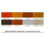 Ławka Creative 150 cm deski świerkowe lakierowane, stalowa Kra14 Mała Architektura - 4store.pl