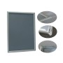 Rama aluminiowa B1, zatrzaskowa, klik-klak, owz, format B1 (700 x 1000 mm) Krajowy Ramy owz, listwy, potykacze - 4store.pl