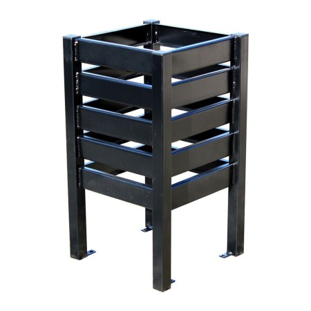 Kosz na śmieci Modern II 35 l, stalowy Kra14 Kosze do segregacji pojedyncze - 4store.pl