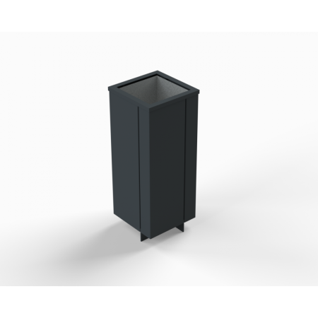 Kosz na śmieci Honest 45 l, stalowy Kra14 Kosze do segregacji odpadów - 4store.pl