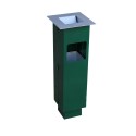 Kosz na śmieci Apic 20 l, stalowy