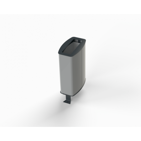 Kosz na śmieci Grano II 45 l, stalowy Kra14 Kosze do segregacji odpadów - 4store.pl