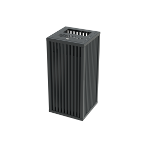 Kosz na śmieci Łódzki 60 l, stalowy