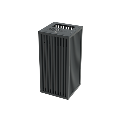 Kosz na śmieci Łódzki 60 l, stalowy Kra14 Kosze do segregacji odpadów - 4store.pl