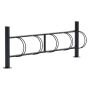 Stojak rowerowy Modern III, 3 stanowiska rowerowe Kra14 Stojaki na rowery - 4store.pl