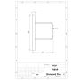 Stojak rowerowy Standard Plus, 3 stanowiska rowerowe Kra14 Stojaki na rowery - 4store.pl