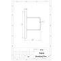 Stojak rowerowy Standard Plus na nogach, 5 stanowisk rowerowych Kra14 Stojaki na rowery - 4store.pl