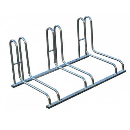 Stojak rowerowy Lux, 4 stanowiska rowerowe Kra14 Stojaki na rowery - 4store.pl