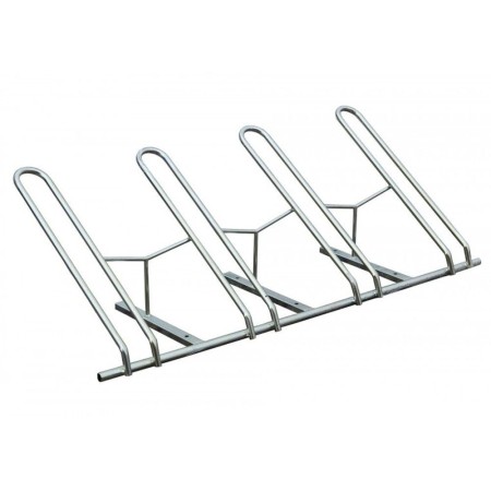 Stojak rowerowy Motyl, 3 stanowiska rowerowe Kra14 Stojaki na rowery - 4store.pl