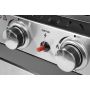 Grill gazowy 3+1 stal nierdzewna 11,2 kW YATO Grille kontaktowe - 4store.pl