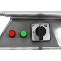 Maszynka do mielenia mięsa 220 kg/h - panel sterowania z przełącznikiem i lampkami
