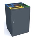 Kosz do segregacji odpadów Cube II 5 komorowy