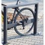 Stojak rowerowy U-17 ze stacją ładowania rowerów elektrycznych, stal nierdzewna Kra03 Stojaki na rowery - 4store.pl