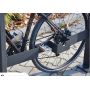 Stojak rowerowy U-17 ze stacją ładowania rowerów elektrycznych, stal nierdzewna Kra03 Stojaki na rowery - 4store.pl