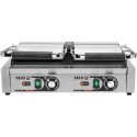 Podwójny grill kontaktowy ryflowany 58 cm, 3,6KW