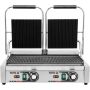 Podwójny grill kontaktowy ryflowany 58 cm, 3,6KW YATO Grille kontaktowe - 4store.pl