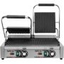 Podwójny grill kontaktowy ryflowany 58 cm, 3,6KW YATO Grille kontaktowe - 4store.pl