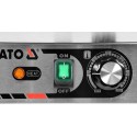 Grill kontaktowy ryflowany 3,6 kW - panel sterowania z pokrętłem temperatury