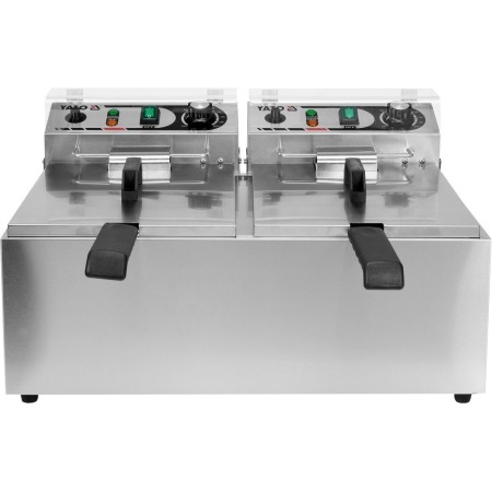Frytownica podwójna 2x 8 l, 2x3,3kW YATO Frytownice i tostery - 4store.pl