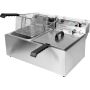 Frytownica podwójna 2x 8 l, 2x3,3kW YATO Frytownice i tostery - 4store.pl