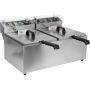 Frytownica podwójna 2x 8 l, 2x3,3kW YATO Frytownice i tostery - 4store.pl