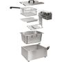 Frytownica podwójna 2x 8 l, 2x3,3kW YATO Frytownice i tostery - 4store.pl