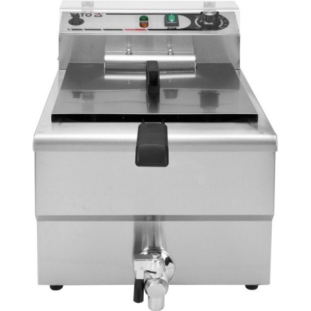 Frytownica elektryczna z zaworem spustowym 12 l YATO Frytownice i tostery - 4store.pl