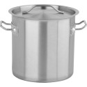 Garnek wysoki z pokrywką 25x25x 12 L