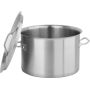 Garnek niski z pokrywką 30x20x 14 L YATO Pozostałe - 4store.pl