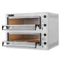 Piec do pizzy dwukomorowy, elektryczny 8 x 33 Imp02 Piece konwekcyjne i konw-par, rożna - 4store.pl