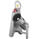 Cutter gastronomiczny 20 l 400 V - przechylona misa z otwartą pokrywą