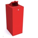 Kosz na zużyte baterie II 60 l Kra03 Kosze do segregacji odpadów - 4store.pl