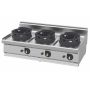 Wok gazowy 3-palnikowy, nastawna kuchnia wok WC1270G Imp02 Kuchenki - 4store.pl