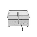 Grill kontaktowy panini RN101-A - widok od tyłu z tabliczką znamionową