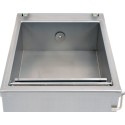 Pakowarka próżniowa komorowa 350 mm - komora robocza z listwą zgrzewającą