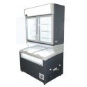 Szafoboneta mroźnicza SD-420 LED + SD-320 LED - widok z boku i z przodu