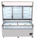 Szafoboneta mroźnicza SD-700 LED + SD-480 LED, 1180 litrów, zamrażarka z nadstawką