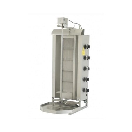 Opiekacz gazowy do kebaba, gyros, 5 palników, wsad 80 kg, RQ32465 Imp02 Rożna, piece - 4store.pl