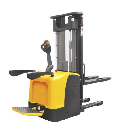 Wózek paletowy elektryczny podnośnikowy z platformą CDDK15-III 1,5Tx5,6M Li-ion bateria Imp03 Wózki elektryczne - 4store.pl