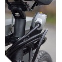Stojak rowerowy UG-2 modułowy - zapięcie linkowe przy sztycy siodełka roweru