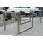 Stojak rowerowy Irys III + tabliczki, stal ocynkowana Kra03 Stojaki na rowery - 4store.pl