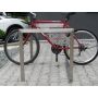 Stojak rowerowy Irys III + tabliczki, stal ocynkowana Kra03 Stojaki na rowery - 4store.pl